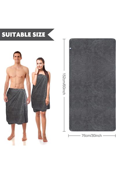 erorex Microfibre Bath Towel Set Of 2 Large Bath Sheets Soft And Absorbent Large Size Bath Towel For Pool