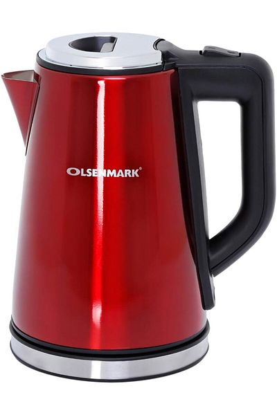 erorex Cordless Electric Stainless Steel Kettle 1.7L Cordless Kettle Concealed Heating Element Boil Dry