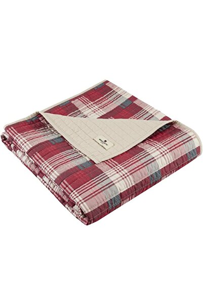erorex Luxury Quilted Throw Cabin Lifestyle Patchwork With Moose Design All Season Lightweight And