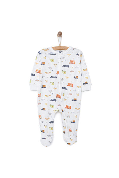 Tiffany Yenidoğan Erkek Patikli Tulum Erkek Bebek