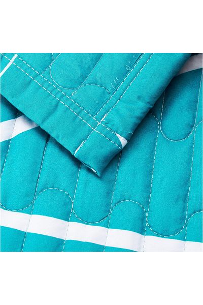 erorex Compressed 4Pcs Comforter Set Single Size Turquoise.08 Microfiber