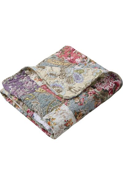 erorex Blooming Prairie Throw Blanket Full Multi