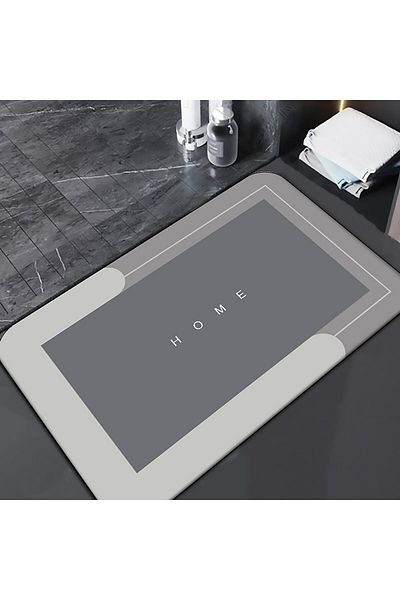 erorex Bath Mat Quick Drying Bathroom Mats Super Absorbent Living Room Floor Mat Rubber Non Slip Bottom