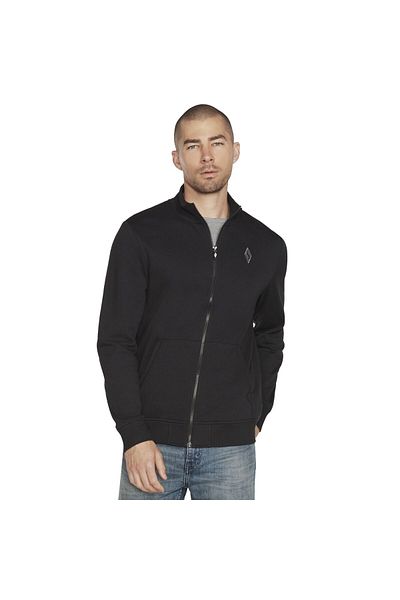 SKECHERS SKECHERS men's sweatshirt THE HOODLESS HOODIE - M3JA195BLK