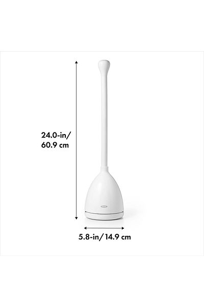 erorex Good Grips Toilet Plunger With Holder