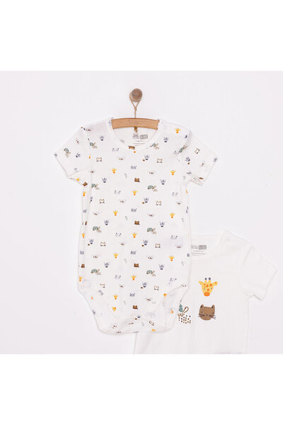 ebebek Hello Baby HelloBaby Unisex 2li Kısa Kol Body Unisex