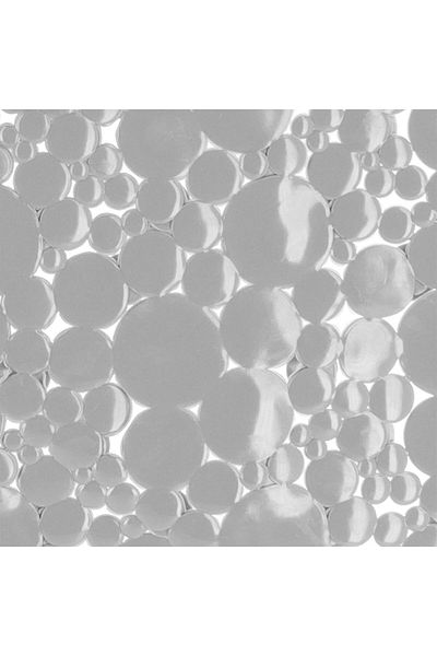 erorex Non Slip Bath Mat With Bubbles 69 X 36 Cm Pearl Grey