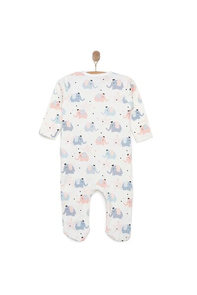 ebebek Hello Baby HelloBaby Yenidoğan Kız  Patikli Tulum Kız Bebek