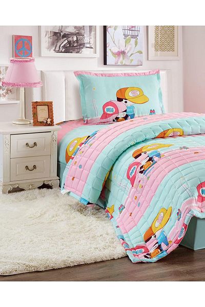 erorex Kids Compressed Comforter Set Reversible Bedding Set For Boys Soft Breathable 3Pcs Single Size 150