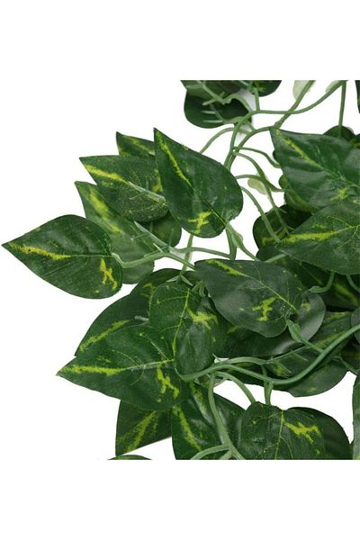 erorex 12 Piece 2.2M Artificial Ivy Green Rattan Fake Vines Hanging Plants Backdrop For Room Bedroom Wall