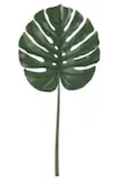 erorex Artificial Monstera Leaf 80 Cm Green Indoor Outdoor