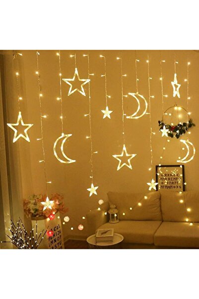 erorex Ramadan Decorations Light Eid Moon String Lights Moon Mini Star Fairy Lights Lantern Lamp For