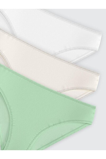 LC Waikiki Chiloți bikini uni pachet de 3