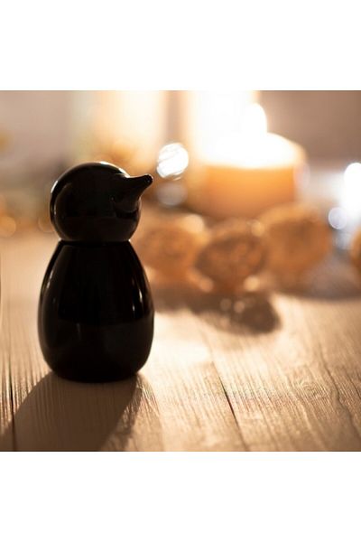 Bisetti Rasnita pentru condimente, Icon Pinguino Nero by Mencke & Vangby, 13 cm