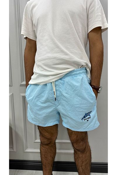 Trussardi Men's Swimming Trunks with Pockets