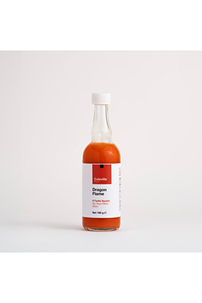 Cuteville Flavours Dragon Flame (8 SEÇKİN ACI ASYA BİBERİ SOSU) 100 G (E)