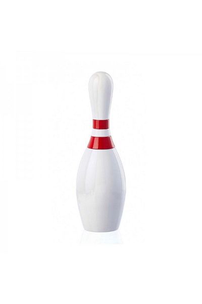 Bisetti Rasnita pentru condimente, Icon Bowling Red White by Bruno Bisetti, 23 cm