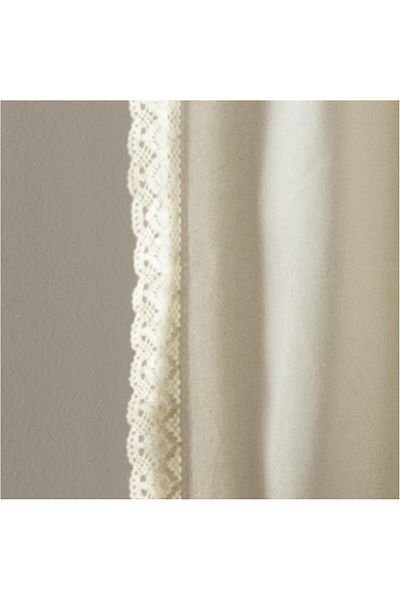 erorex Rosalie Light Filtering Window Curtain Panel Set Pair Vintage Farmhouse And French Country Style