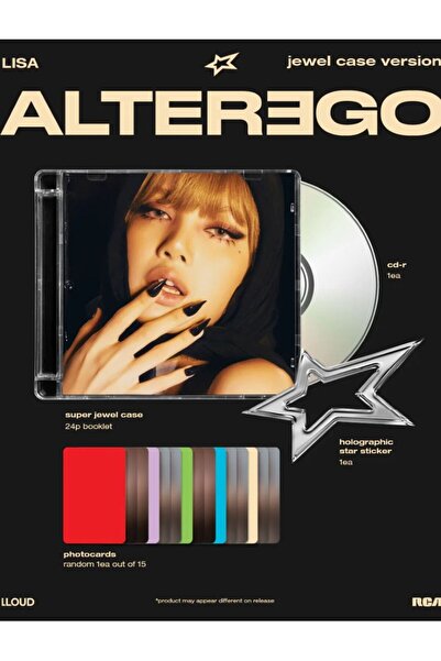 Kpop Dünyasi LISA – Alter Ego (Jewel Case versiyon)