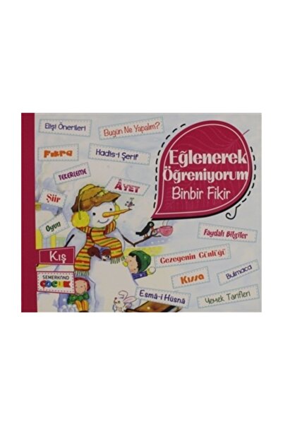 Semerkand Kitap التعلم من خلال المرح - ألف وفكرة - الشتاء