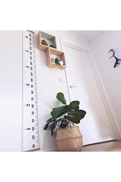 erorex Baby Growth Chart Handing Ruler Wall Decor For Kids Canvas Removable Growth Height Chart 79 Inch X