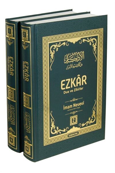 Semerkand Yayınları Ezkar Dua ve Zikirler (2 Cilt Takım)