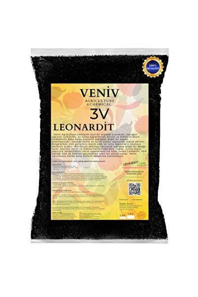 VENİV AGRİCULTURE 3V Köklendirici Leonardit- Toprak Düzenleyici-İnce Öğütülmüş 5 kg