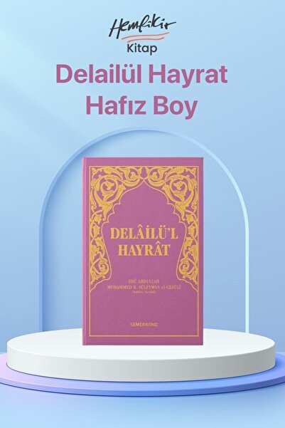 Semerkand Yayınları Delailül Hayrat Hafız (Orta Boy)-Salavatı Şerifler-Pembe ...