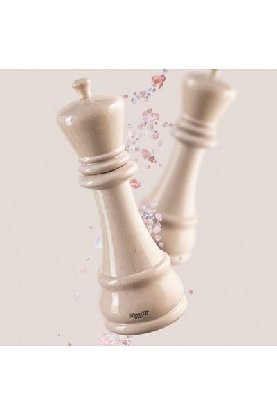 Bisetti Spice grinder, Icon King White by Itamar Harari, 23 cm