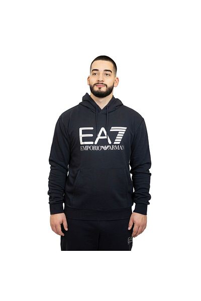 EA7 Emporio Armani Hanorac EMPORIO ARMANI EA7 pentru barbati TRAIN LOGO SERIES M OVERSIZE LOGO HOODIE
