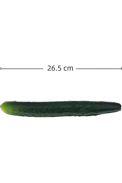 erorex 2Pcs Artificial Cucumber Soft Pu Fake Vegetables Props Vegetable Model Cabinet Food Display