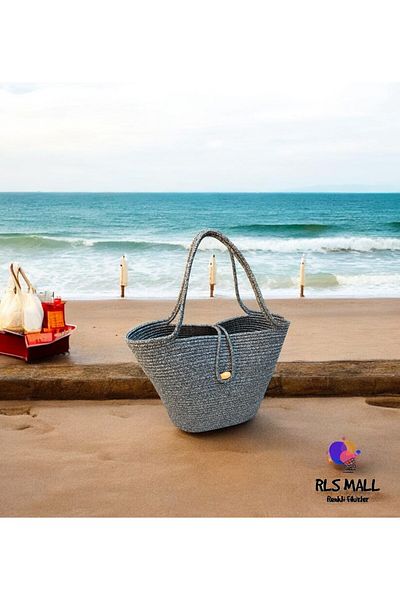 Store Straw Handmade Bag, Handbag, Beach Bag Suitable for Daily Use with Different Color Variations