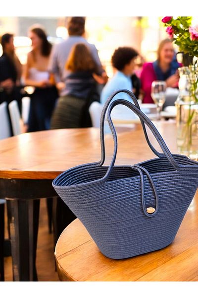 Store Straw Handmade Bag, Handbag, Beach Bag Suitable for Daily Use with Different Color Variations