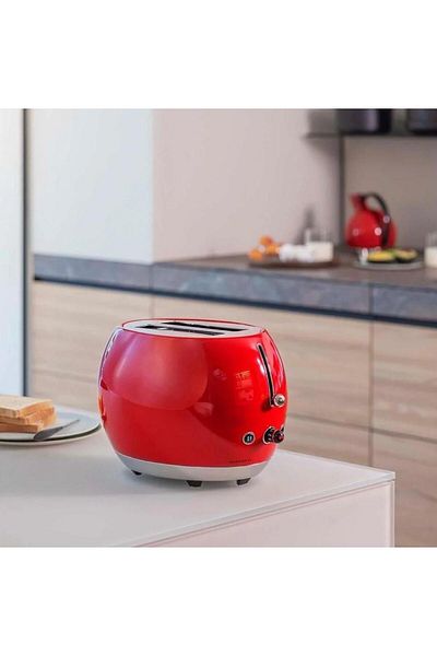 BUGATTI Bright Red Romeo Toaster