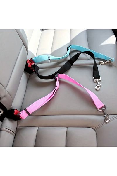 Home Dog Seat Belt for Car - Adjustable and Durable Pet Vehicle Leash