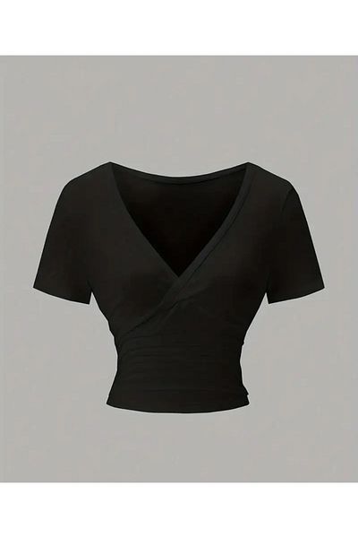 Lacis Double Breasted Collar Waist Gathered Body