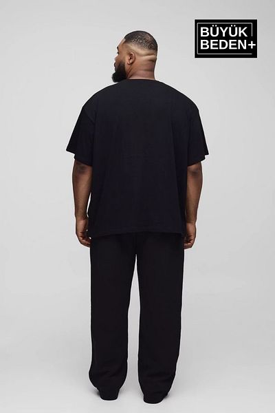 Superlife Men's Large Size Crew Neck T-Shirt Sprbts10