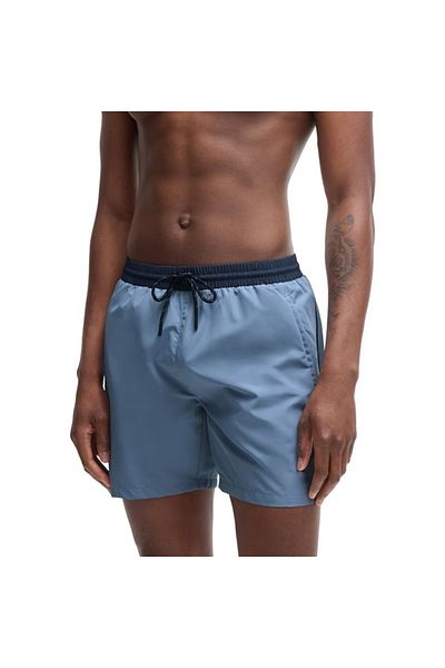 HRN Textile Durable and Quick Dry 100% Polyester Men's Swim Shorts
