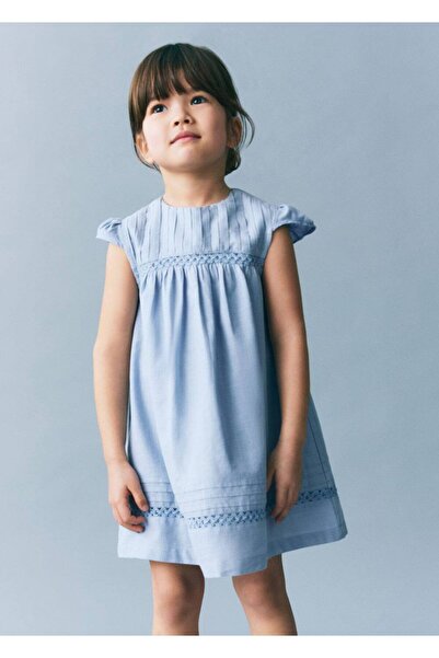 MANGO Baby İşleme detaylı elbise
