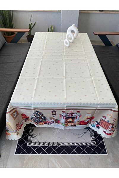 Pusula Home Yılbaşı Temalı Masa Örtüsü