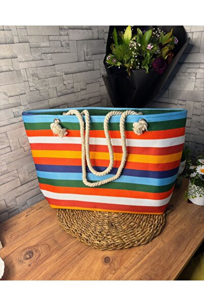 louis valentina Multicolored Beach Bag