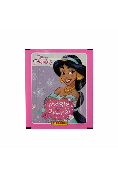Panini Disney Princess Sticker Cards 20 Pack Set (80 Stickers+20 Cards)