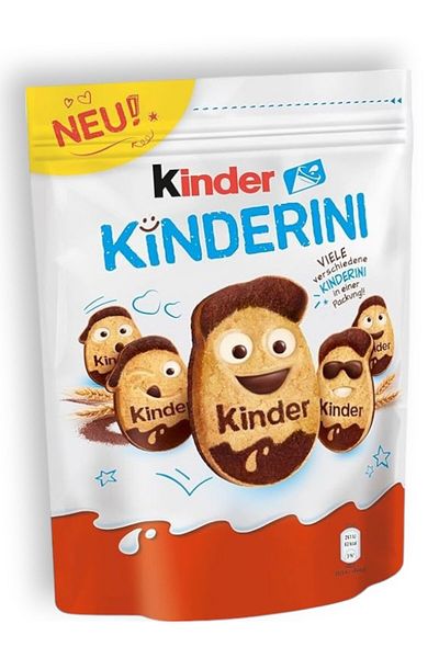 Kinder Kinderini Milk and Cocoa Biscuit 250 Gr
