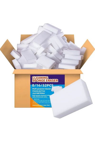 Home 20 Pieces Magic Melamine Cleaning Sponge – Chemical-Free, Very Powerful Stain Remover