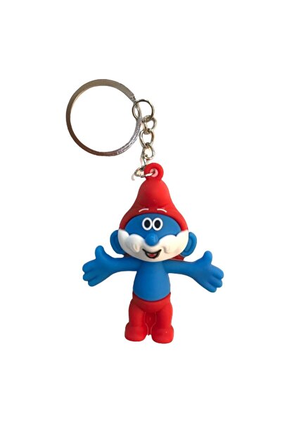 muyudi Şirinler Şirinbaba Anahtarlık