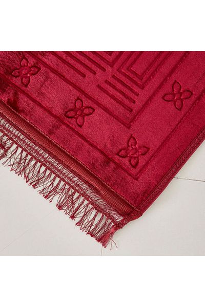 smart home Raschel Prayer Mat Red 120x80cm