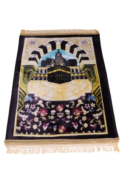 smart home Ceramic prayer rug/large fixed velvet quilted/prayer sheet 110*70cm