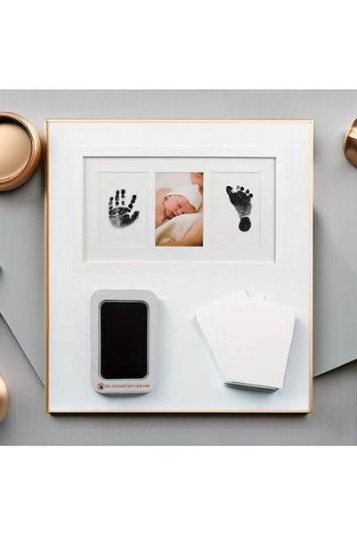 Lady Fify Paw Print Collection Kit for Cat and Dog (Ink Pad + 2 Blank Paw Print Cards)