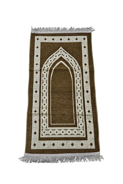 smart home Islamic Pattern Design Cushioned Kids Prayer Rug, Soft Comfortable Prayer Mat 50x100cm