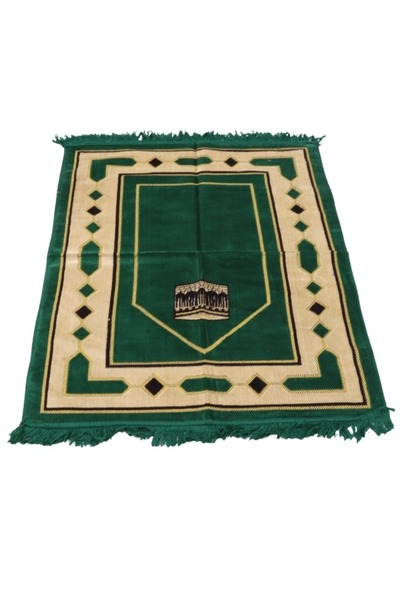 smart home سجادة صلاة تركية كبيرة منقوشة ومبطنة/ملاءة صلاة 80×120 سم